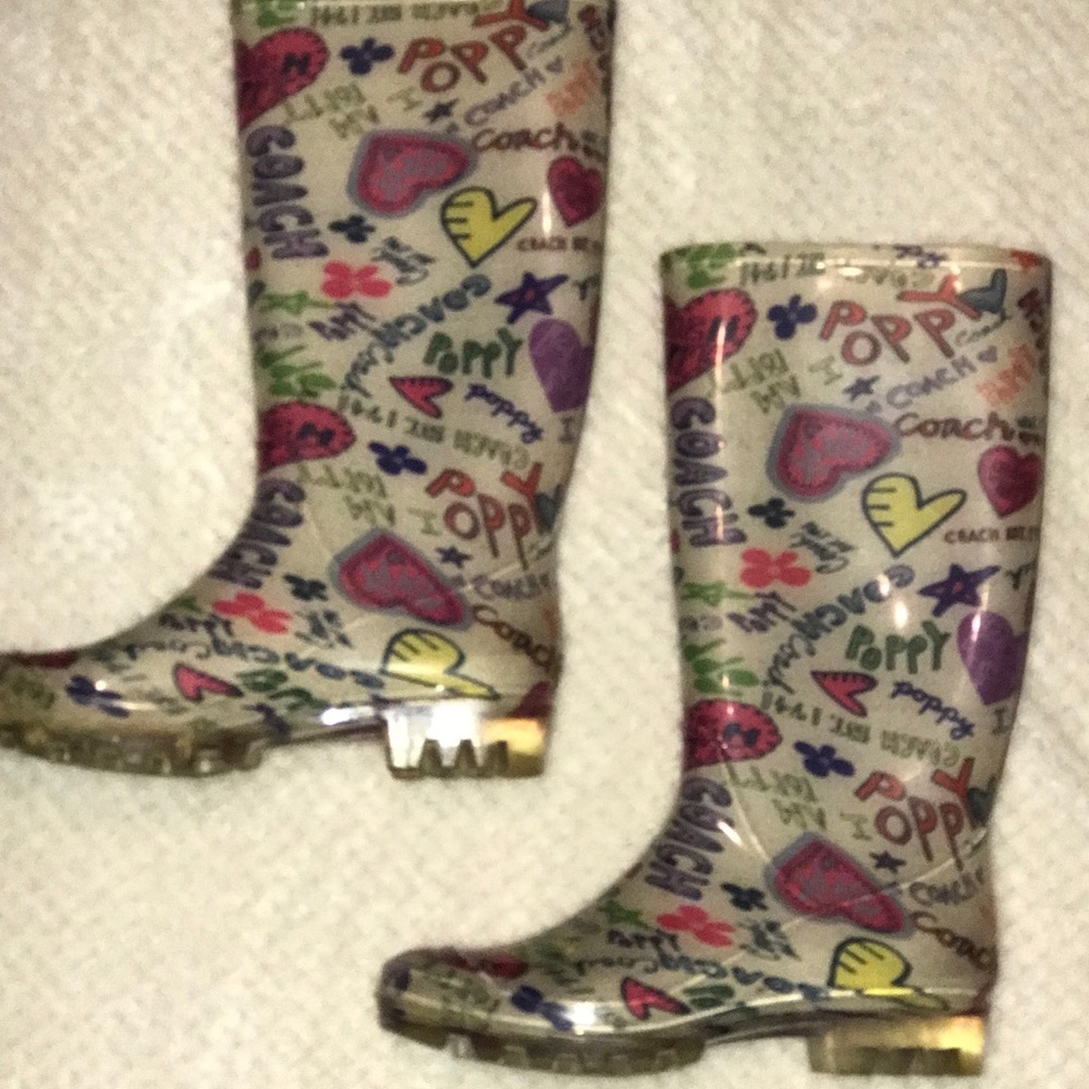 Coach Rain Boots